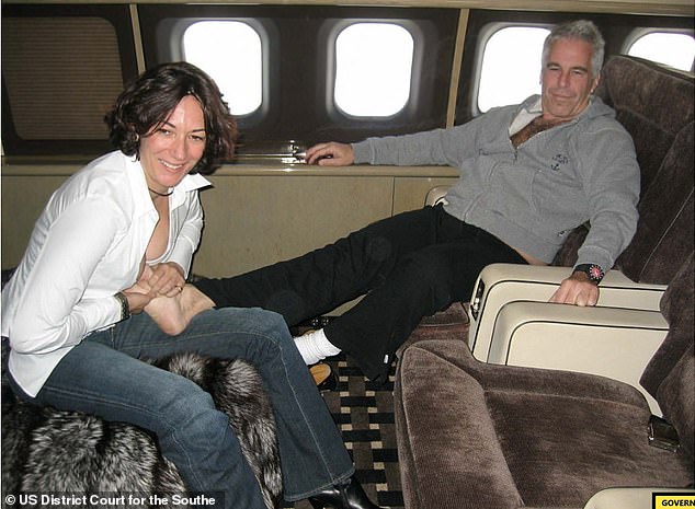 Maxwell, who is serving a 20-year sentence in a cushy Texas prison, has been seen on the Lolita Express, with one photo showing her rubbing his feet while sitting on cushy chair
