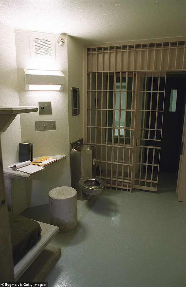 Meals at ADX are shoved through slots in the door and inmates like Guzmán are only allowed out of their cell a few hours a week to exercise alone in a recreation cage below ground level with no direct sunlight