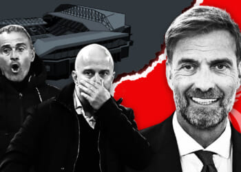 Liverpool could turn to Jurgen Klopp to save season if Arne Slot sacked with Luis Enrique Reds' long-term manager target