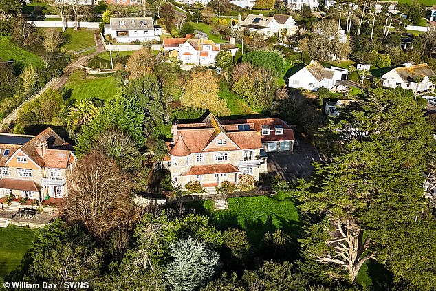 Property records show Upcott House was previously bought for £840,000 in January 2007 and the owners had initially tried to more double its price