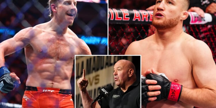 Paddy Pimblett vs Justin Gaethje ANNOUNCED by Dana White for UFC 324 as Brit bags interim title fight amid Topuria break