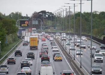 Huge delays on M4 after horror crash between motorbike and car closes major commuter road in both directions