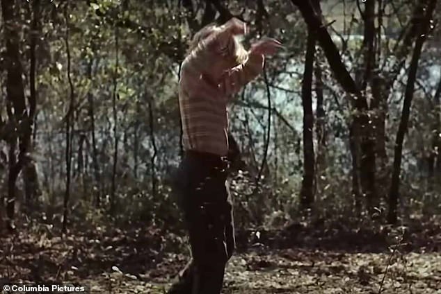 The star explained: 'The way they did that, they would not do that today. 'They put this stuff on my fingertips that smelt like the queen bee, so they were attracted to my hands'