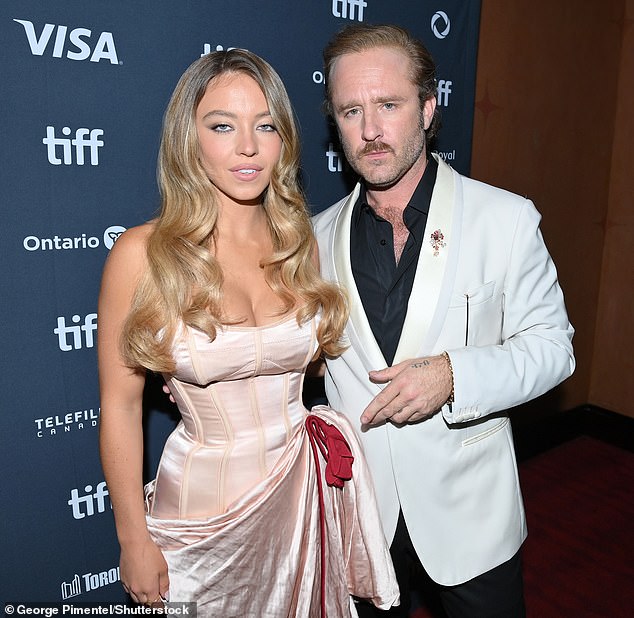 The Christy star has been thrust into the cultural pressure cooker, but according to Ben Foster ¿ who plays opposite the 28-year-old as Christy Martin¿s coach-turned-husband ¿ she's refusing to crack; (Sweeney with Foster in September)