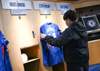Chelsea launch new 'VVIP Dressing Room Experience' for Arsenal clash with fans able to lay out stars' kits and boots
