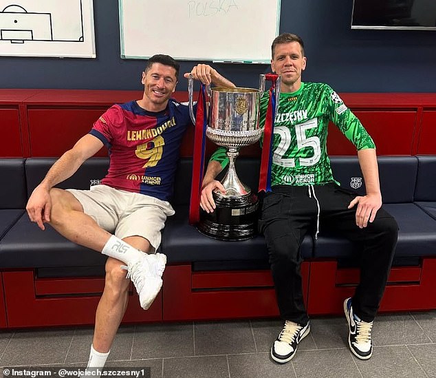 The goalkeeper was an unlikely hero last season for Barca and won three trophies