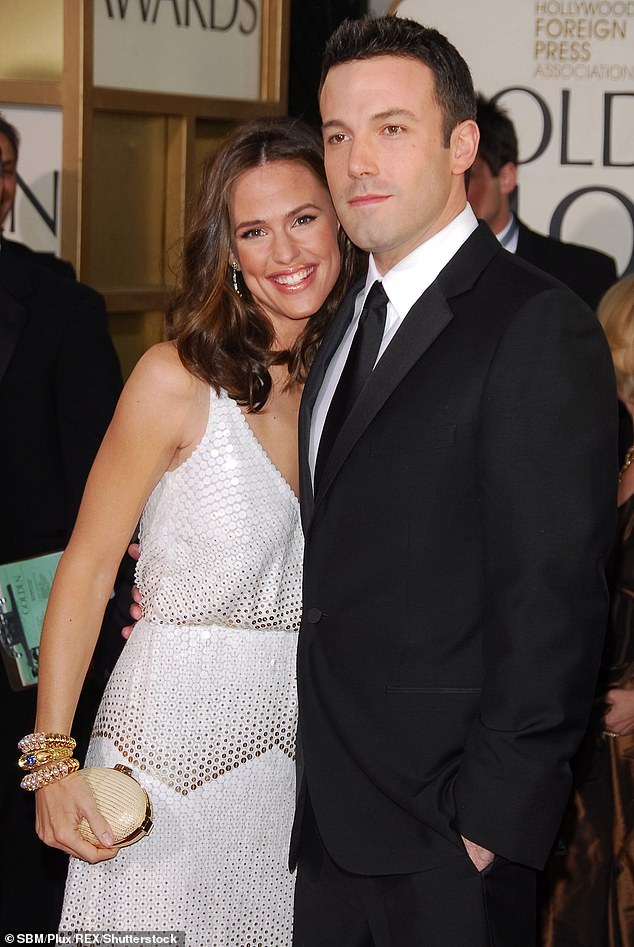 Affleck and Garner tied the knot in 2005 and separated in 2015 but have retained a famously amicable co-parenting relationship since their split; pictured at the 2007 Golden Globes