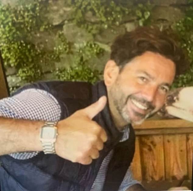 Martin O'Donovan (pictured) died aged 47 after being hit by Stephen Bates' Ford Fiesta outside his sister's home on Stonyhurst Road in Woolton, Liverpool, following his mum's 70th birthday party