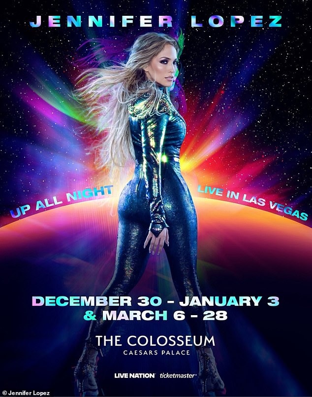 The Emmy-nominated producer is next scheduled to kick off her 12-date Up All Night Live in Las Vegas residency at Caesars Palace's The Colosseum on December 30