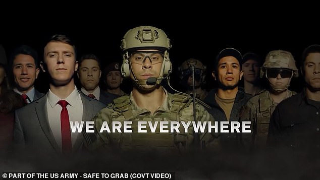 The chilling tagline of the video is 'We are everywhere'