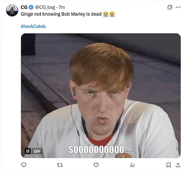 Fans couldn't believe what they had just heard and took to X to pen their disbelief, calling out the 24-year-old for not knowing about the music legend