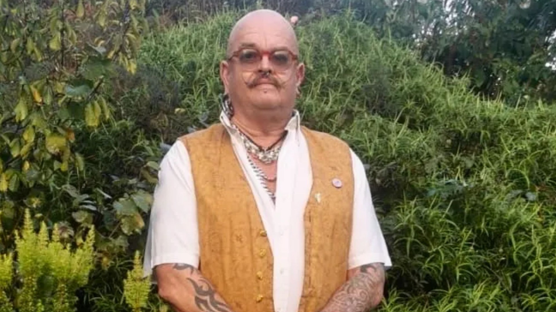 Gardner, 60, is evicted after spending 8 years turning footpath into award-winning sidewalk before neighbour complained