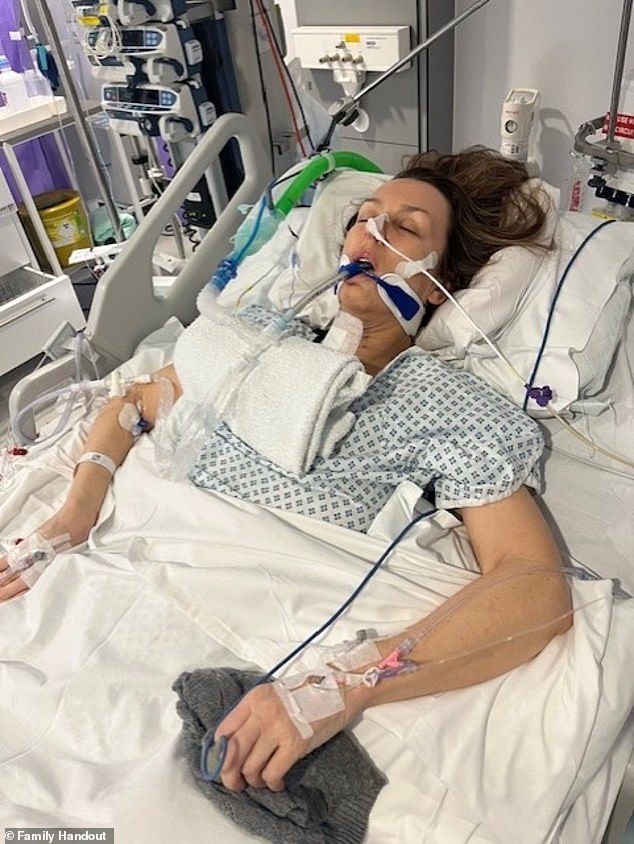 Trudi needed emergency surgery and spent three months in intensive care following the vicious attack