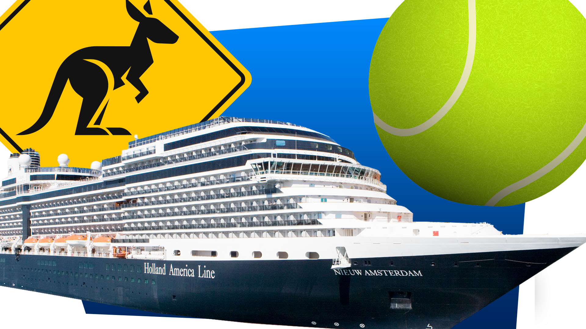Watch the tennis at the Australian Open and take in a cruise of the dazzling South Pacific