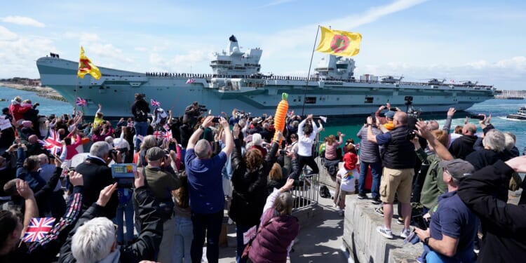 Navy families will welcome heroes home when warship docks on Sunday