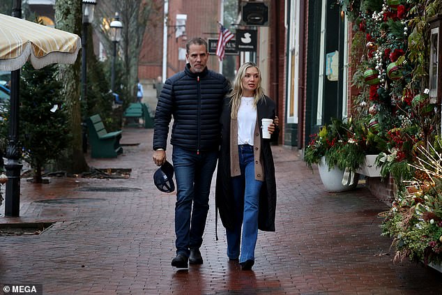 Hunter Biden and his wife Melissa Cohen are spotted in Nantucket on Thanksgiving