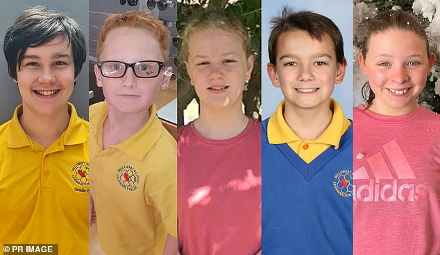 Chace Harrison, Jalailah Jayne-Maree Jones, Zane Mellor, Addison Stewart, Jye Sheehan and Peter Dodt died as a result of the incident at Hillcrest Primary School in Devonport in 2021