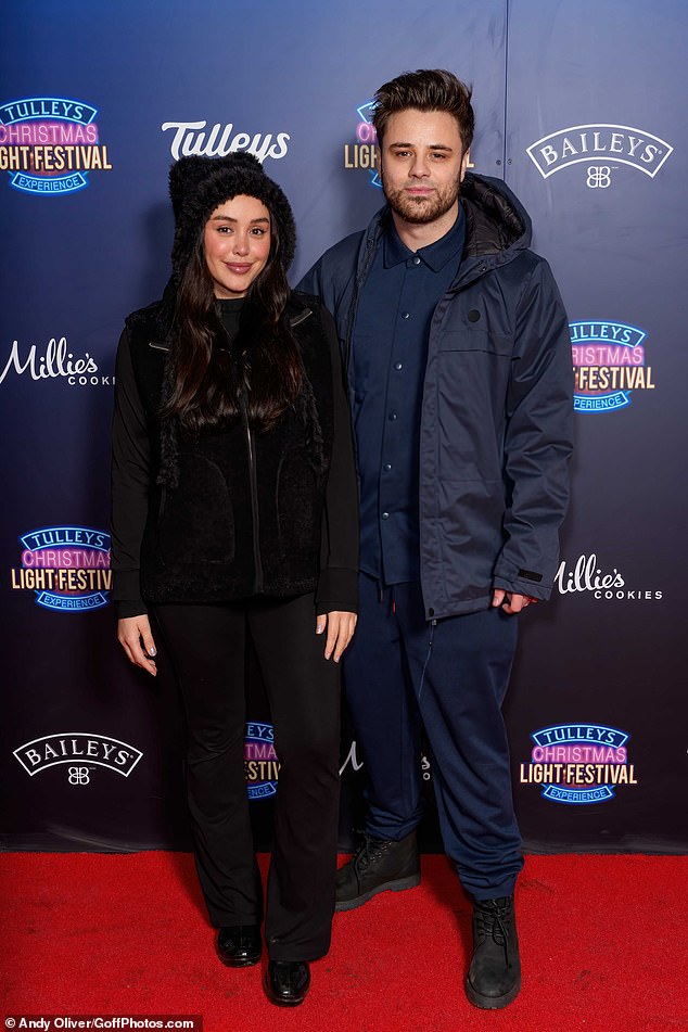 Joining Jeff and Freddy was former Geordie Shore star Marnie Simpson, 33, and her husband Casey Johnson