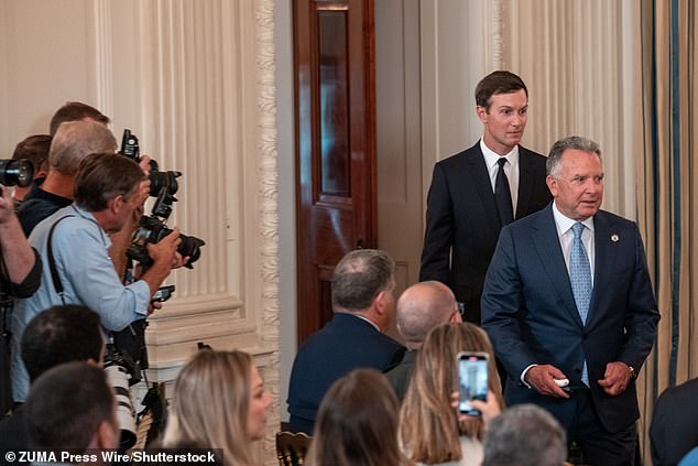 Trump's son-in-law Jared Kushner and special envoy Steve Witkoff have been heavily invovled in the negotiations