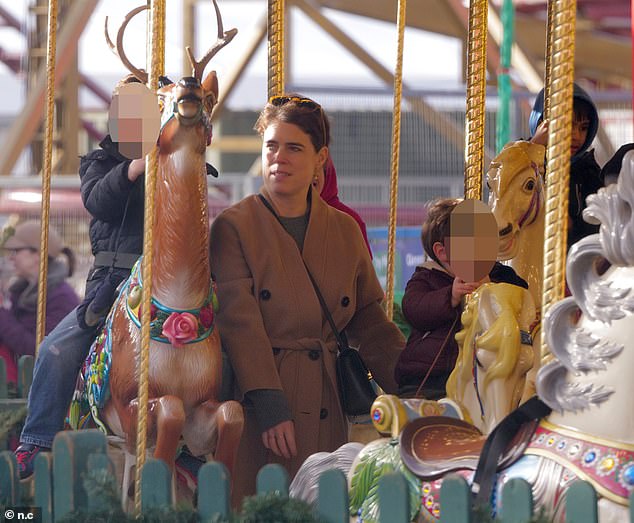 The art director at the Hauser & Wirth gallery was later seen at the merry-go-round
