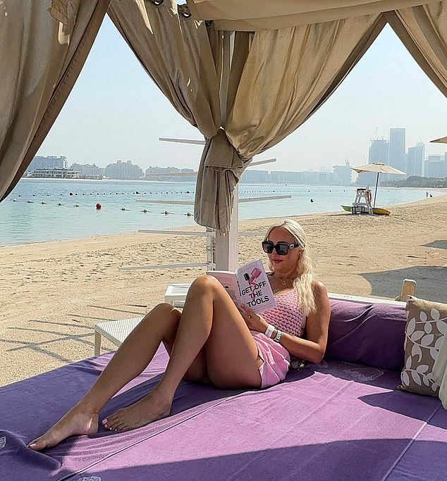 Business strategist Katie Godfrey, 36, her partner, Luke, 38, who works in real estate, moved with their children from Bedfordshire to Dubai