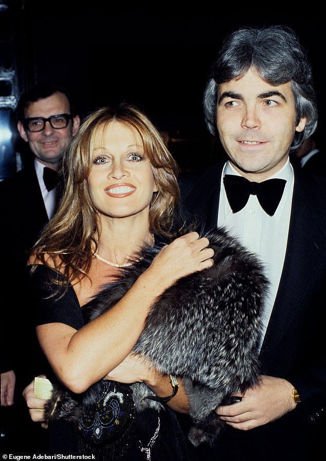 Mr Kenwright in 1978 with his ex wife, the New Zealand actress Anouska Hempel