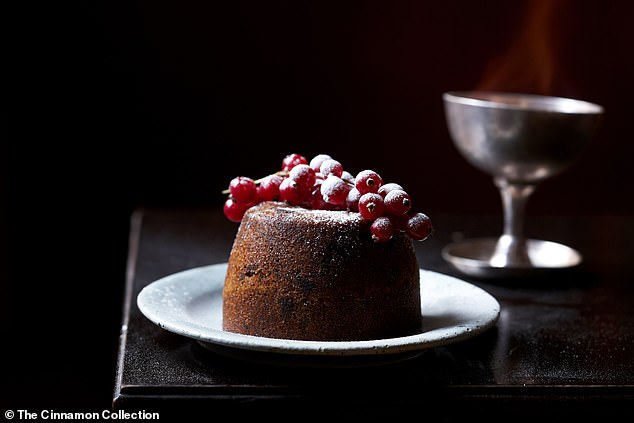 Chef Vivek Singh uses garam masala in his Christmas pudding as a twist on the classic because the spice mix imbues 'a deeper, more aromatic character'