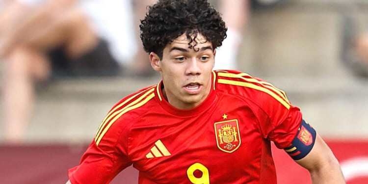 Son of five-time Champions League winner, 37, makes Youth League debut for Real Madrid as proud dad watches on