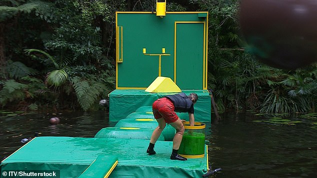 In the teaser, Vogue shouts, 'Come on then, you!' as she teases the crew member who is preparing to launch the ball