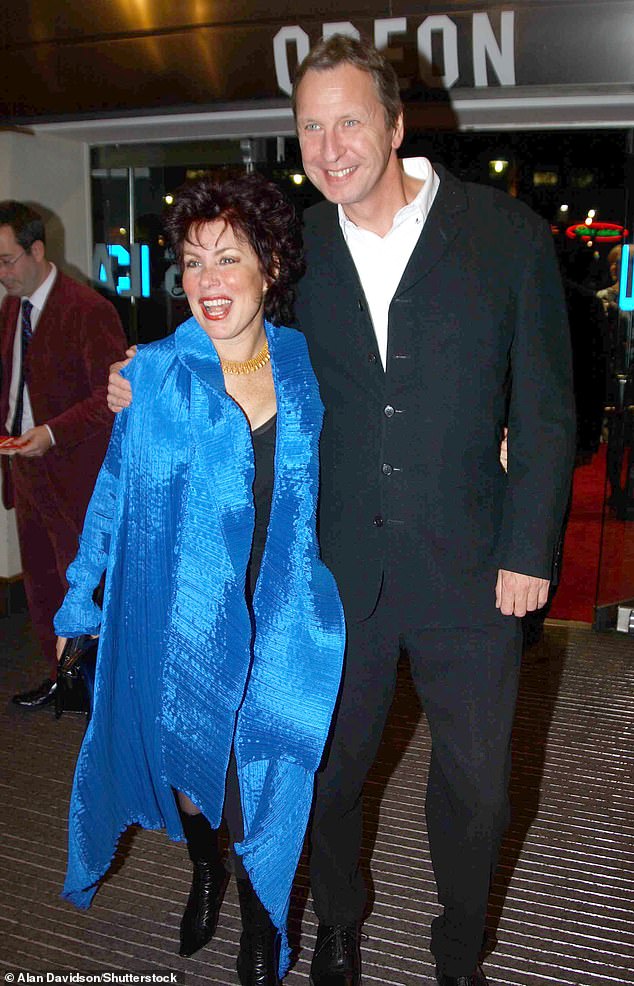 Ruby has also said one of the secrets to their successful relationships is the time they spend apart, insisting it can be 'healthy for relationships to have your own space' (pictured in 2003)