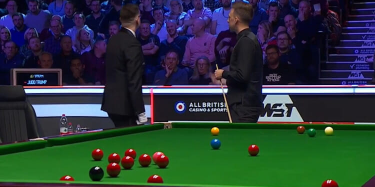 'He needs to go' - Judd Trump demands fan is kicked out after UK Championship snooker match interrupted three times
