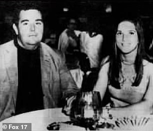 Susan Lakich is seen with her killer estranged husband George Giffe
