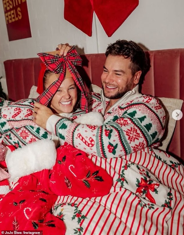Last week JoJo announced she was taking a major step in her relationship with Chris Hughes as she took to Instagram to reveal they will be spending Christmas together