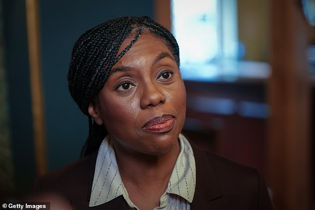 Tory leader Kemi Badenoch told the MoS that Ms Reeves was living in an 'alternative reality'