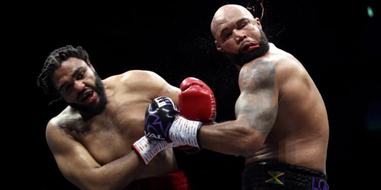 Jeamie TKV stuns Frazer Clarke to claim British heavyweight title in first fight on BBC in over 20 YEARS