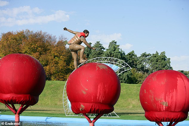 Fans spotted the trial's resemble toBBC's show Total Wipeout which aired from 2009 until 2020