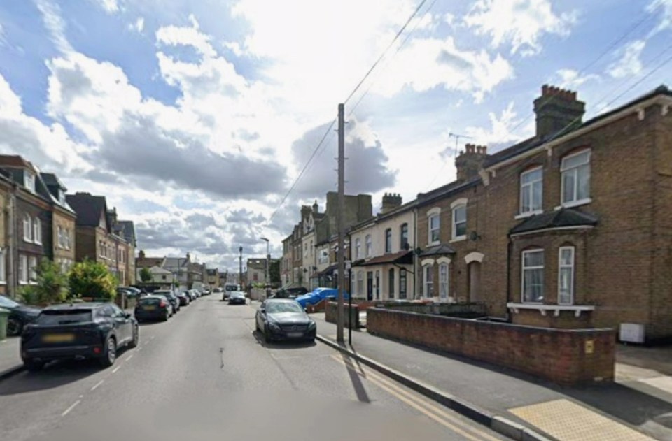 Palmerston Road in London, England.