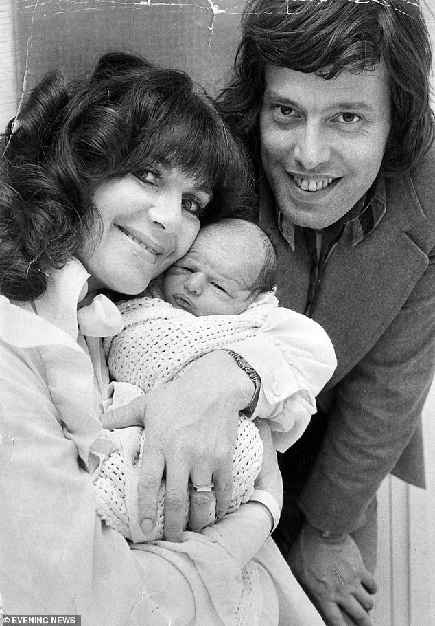 The writer had a colourful love life and was married three times. FIrst to Josie Ingle, a nurse, then to Miriam Stern (pictured with son Edmund) and finally to producer Sabrina Guinness