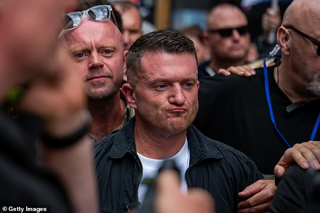 Robinson was once a member of the far-Right British National Party (BNP) and co-founded the English Defence League (EDL)