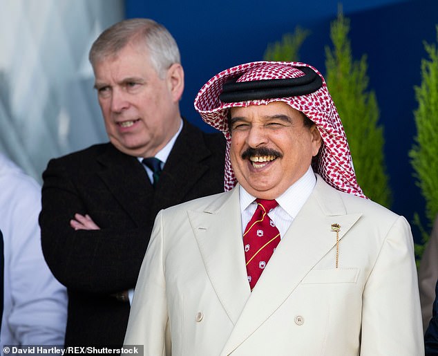 Andrew is close to Hamad bin Isa Al Khalifa and has remained a regular visitor to Bahrain since his spell as UK trade ambassador