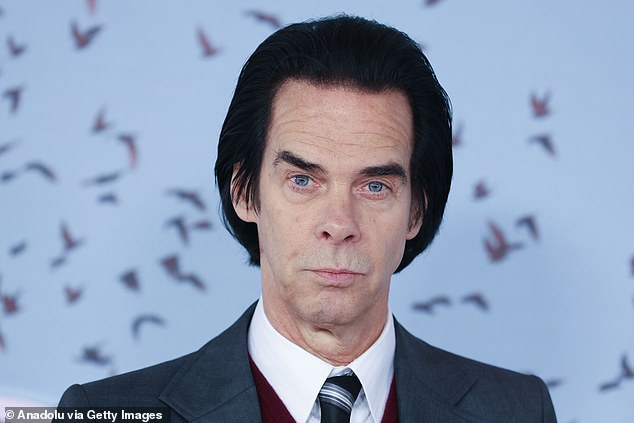 Nick Cave (pictured) was a surprise guest at the King's Coronation in May 2023 and is now set to perform at Michael Gove's local church