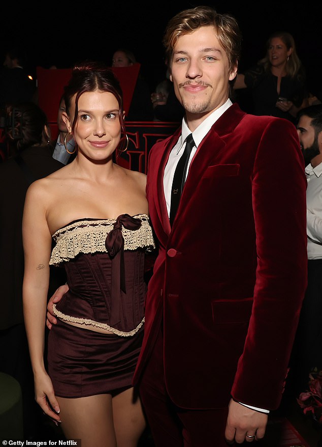 Last year in 2024, the star tied the knot with Jon Bon Jovi's son - and in August she announced they welcomed their first child together via adoption; couple seen earlier this month in Hollywood