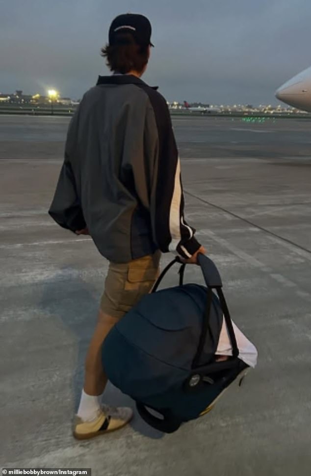 'We are 50-50 on everything. That's why I'm so grateful to have partnered with him in this life ¿ he is just the most amazing dad,' Millie gushed