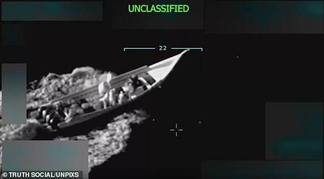 Trump announced in September that the US carried out a strike against a vessel, killing 11 'narco-terrorists'