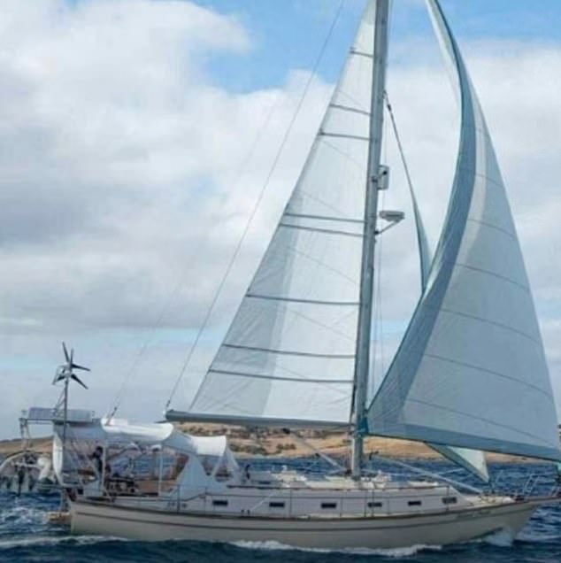 Pictured: Ms Sibly's ship