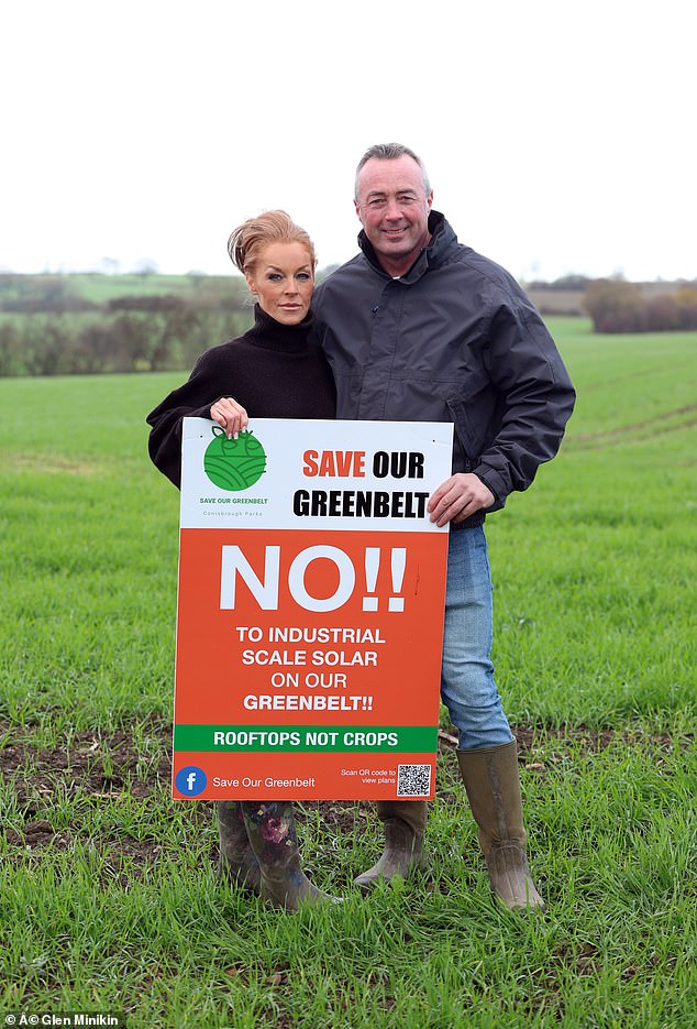 Local businessman Lee Ashworth, 53, and his former Team GB Olympic gymnast wife Karen, also 53, are against the plan