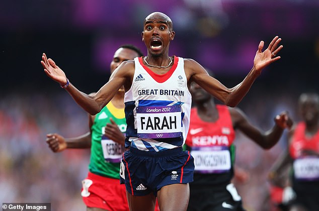 Sir Mo shot to fame after he won gold at the 2012 London Olympics in the Men's 5,000m final