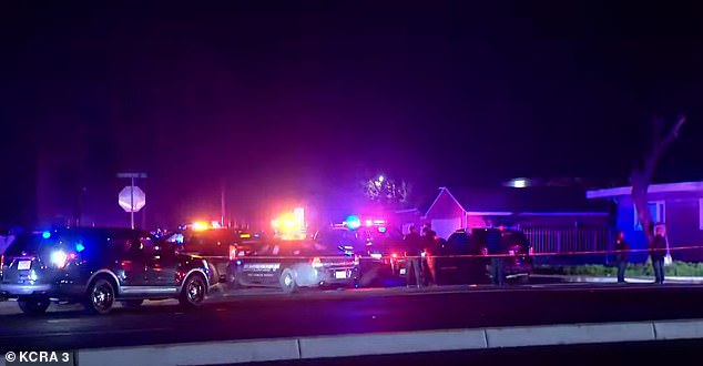 The horrifying shooting took place at a children's birthday party that was being held in a banquet hall