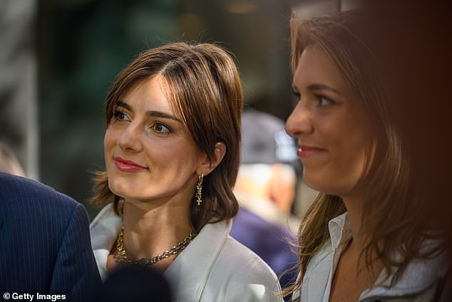 Born in Edinburgh in 1996, Alexander is the grandson of Queen Elizabeth's cousin - Princess Alexandra, and the son of James Ogilvy and wife Julia. He has previously dated a Kennedy after crossing paths with Michaela Kennedy-Cuomo (left) at Brown University in Rhode Island