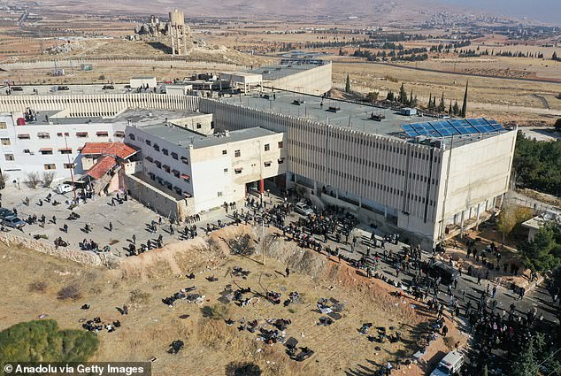 Sednaya Prison is known as the 'Branch of Death' for being synonymous with the torture and mass-executions of Assad’s dissenters during the 13-year uprising against his Baathist regime